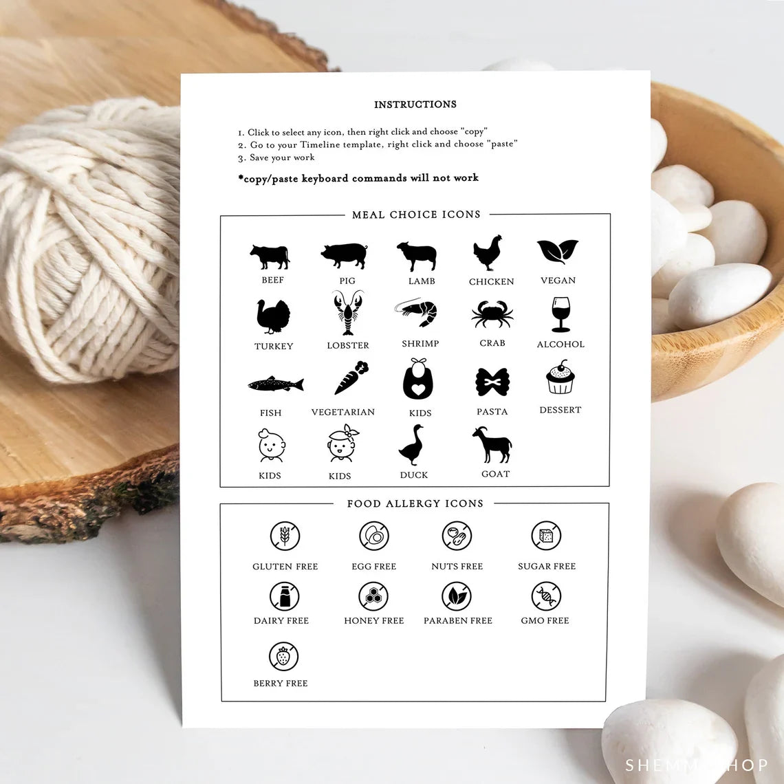 Online Food Card Template, Menu, Menu Template, Food Tent Signs, Party Food Labels, Graduation Food Card Template PDF JPEG PNG #Y22-MG1