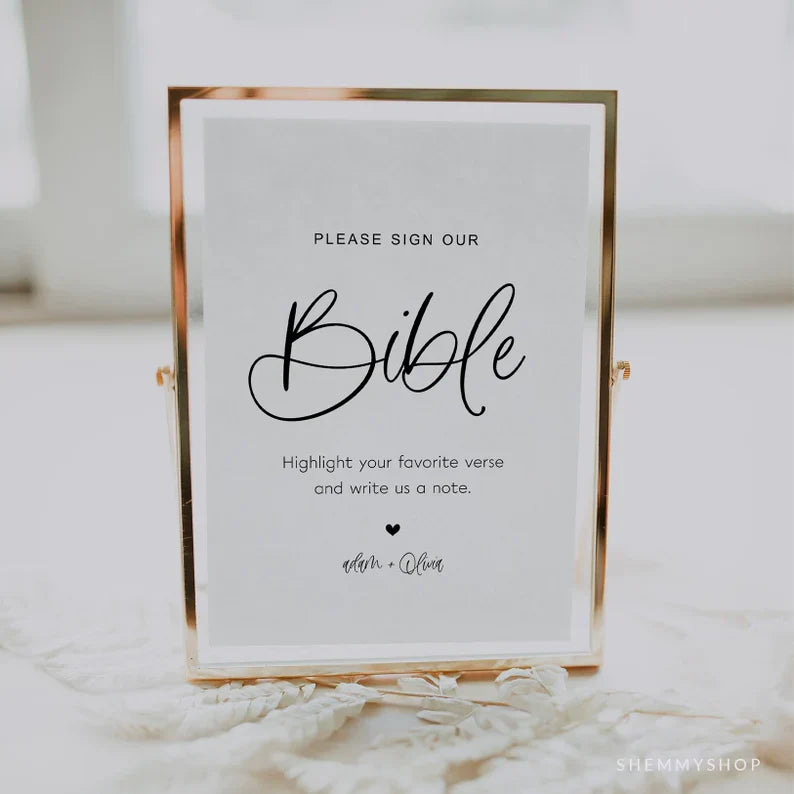 Online Wedding Signs Bundle Template, Minimalist Wedding Sign Bundle, Reception Sign Bundle PDF JPEG PNG #Y22-WS31-SET