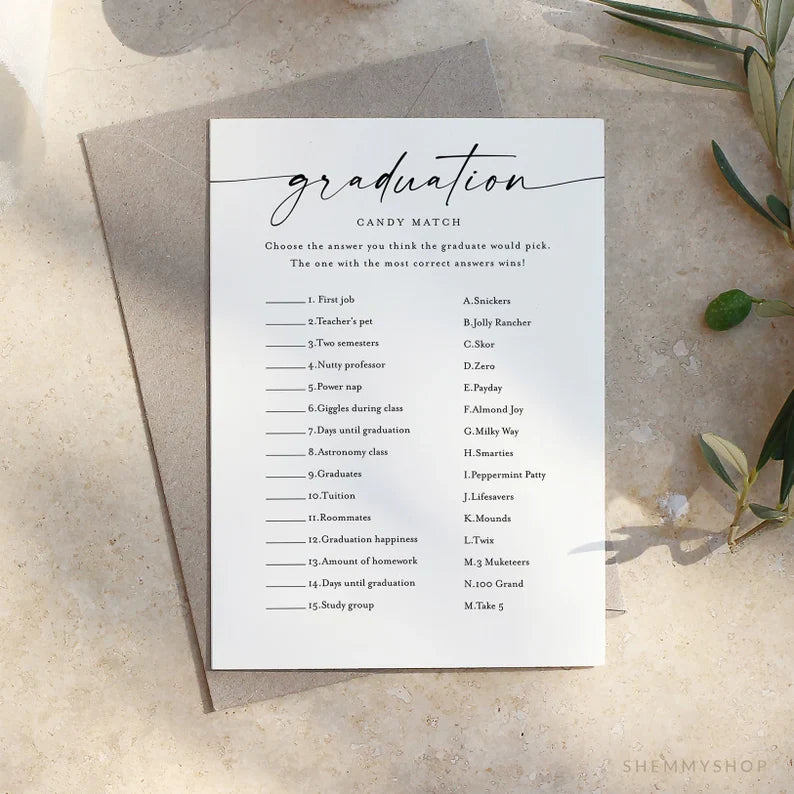 Online Graduation Party Games Bundle, Graduate Games Package, Fun Graduation Party Games, PDF JPEG PNG #Y22-GB2