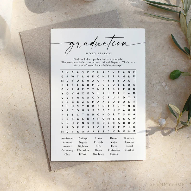 Online Graduation Party Games Bundle, Graduate Games Package, Fun Graduation Party Games, PDF JPEG PNG #Y22-GB2