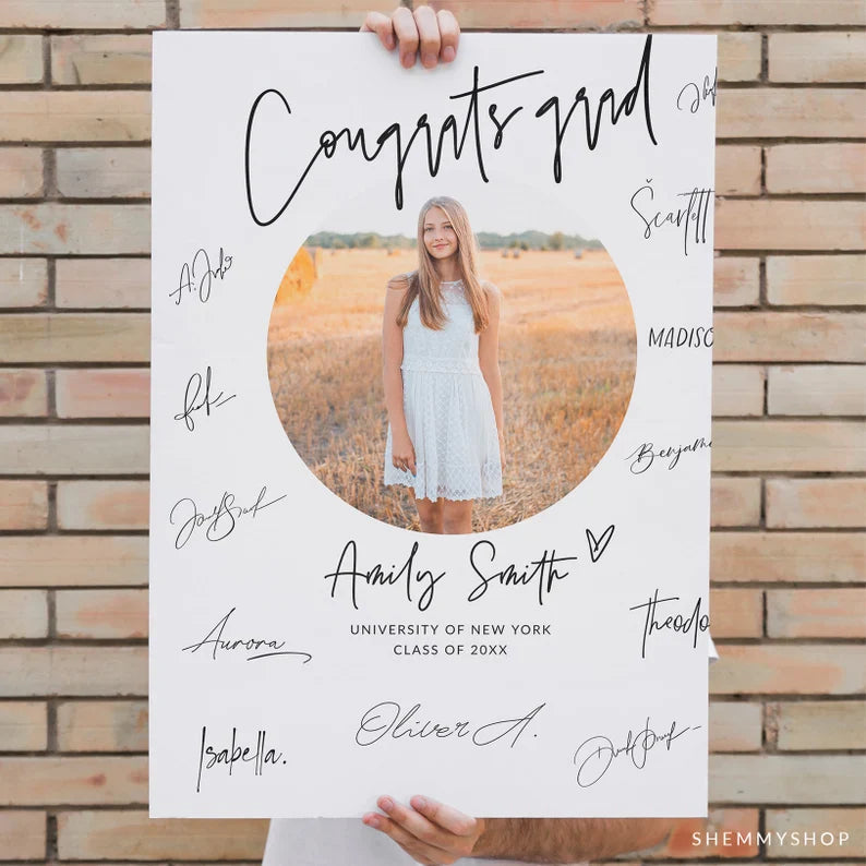 Online Graduation Welcome Sign Template, Printable Graduation Welcome, Welcome Sign Template, Welcome Poster PDF JPEG PNG #Y22-GWC3