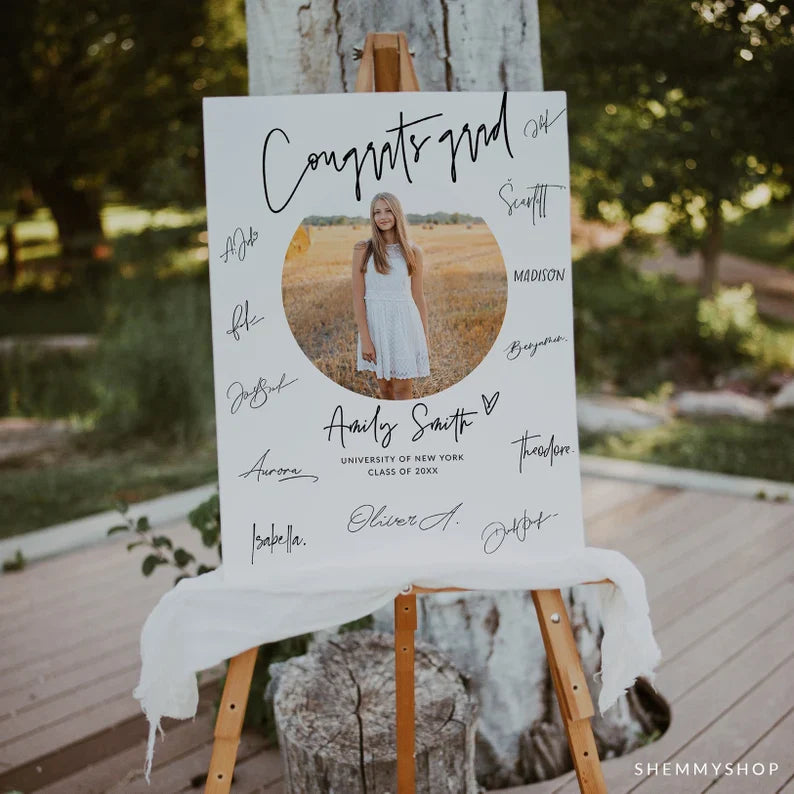 Online Graduation Welcome Sign Template, Printable Graduation Welcome, Welcome Sign Template, Welcome Poster PDF JPEG PNG #Y22-GWC3