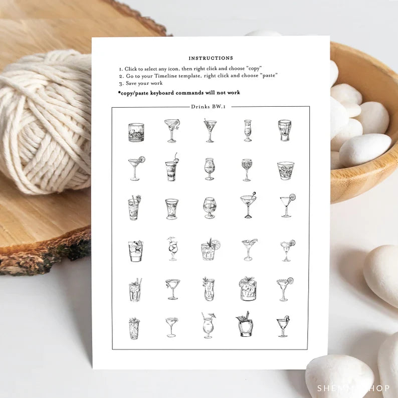 Online Romantic Calligraphy Signature Drinks Printable, Signature Drinks Sign, Signature Cocktails, Bar Sign, Wedding, Sign #Y22-WS31