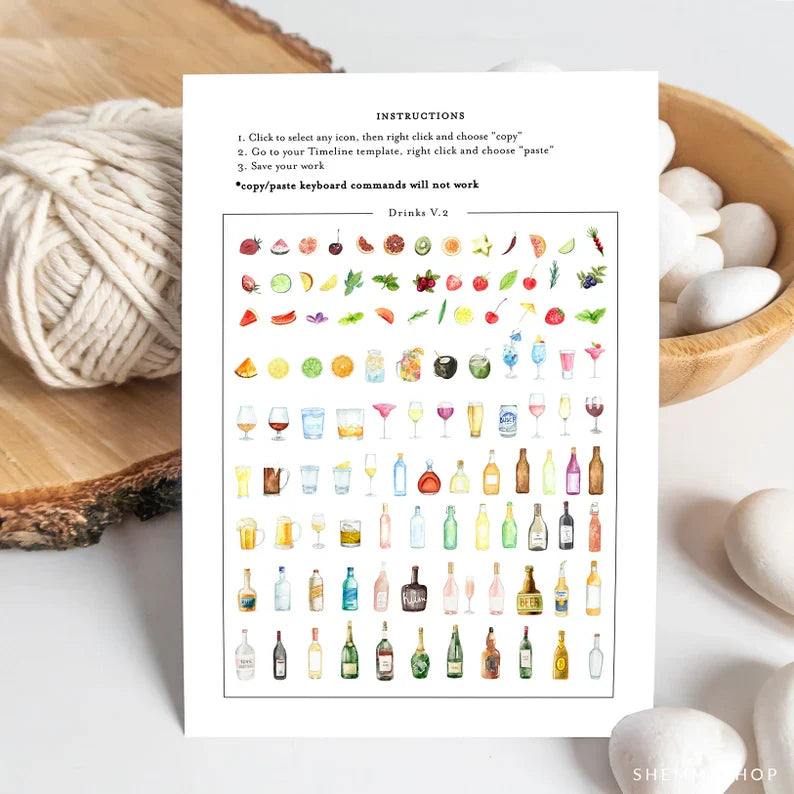 Online Romantic Calligraphy Signature Drinks Printable, Signature Drinks Sign, Signature Cocktails, Bar Sign, Sign, PDF JPEG PNG #Y22-WS32