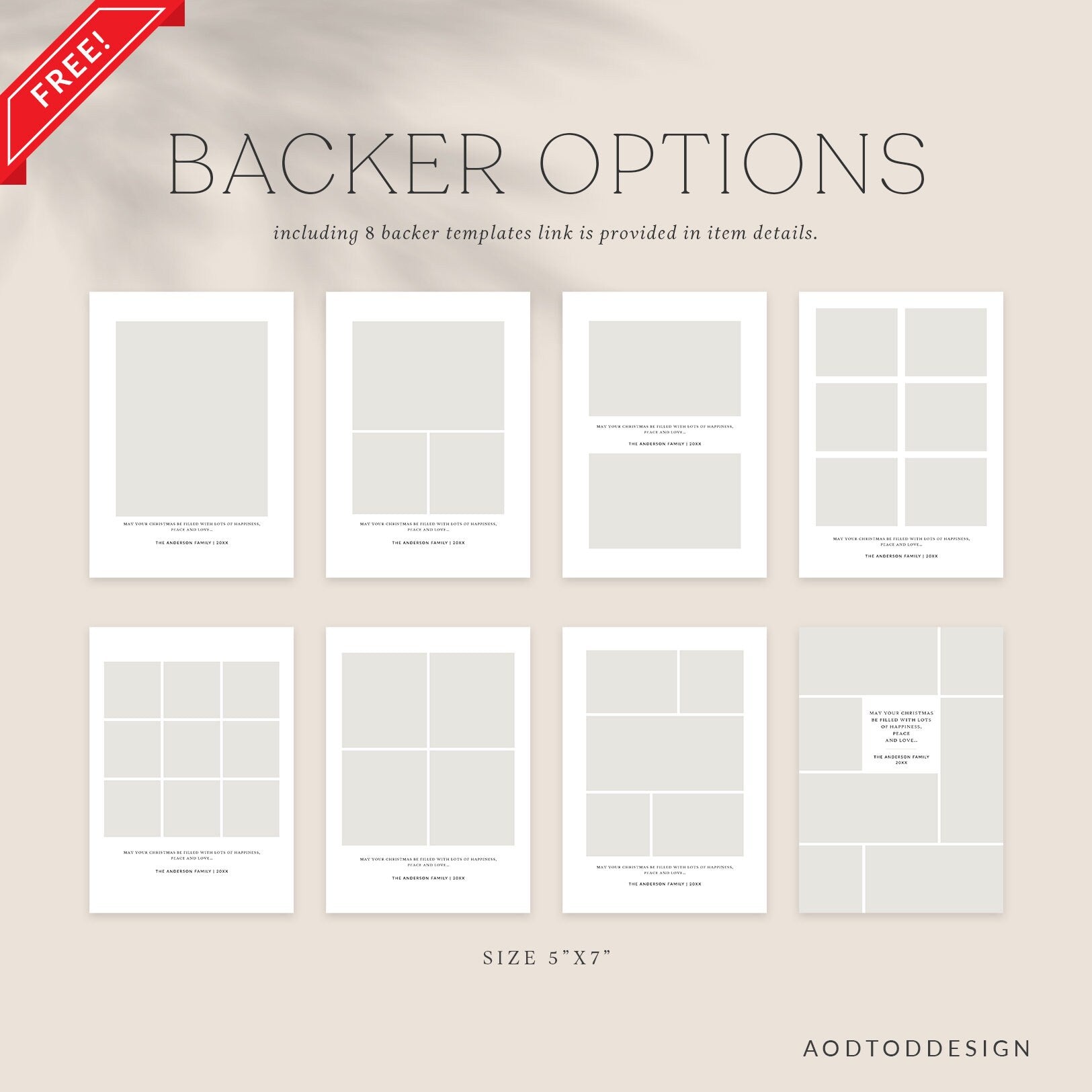 Thank You Card Template, New Beginning, Thank You, Card, Board, Blog, Wedding, Photography, Photoshop, PSD, DIY #Y23-T1-PSD