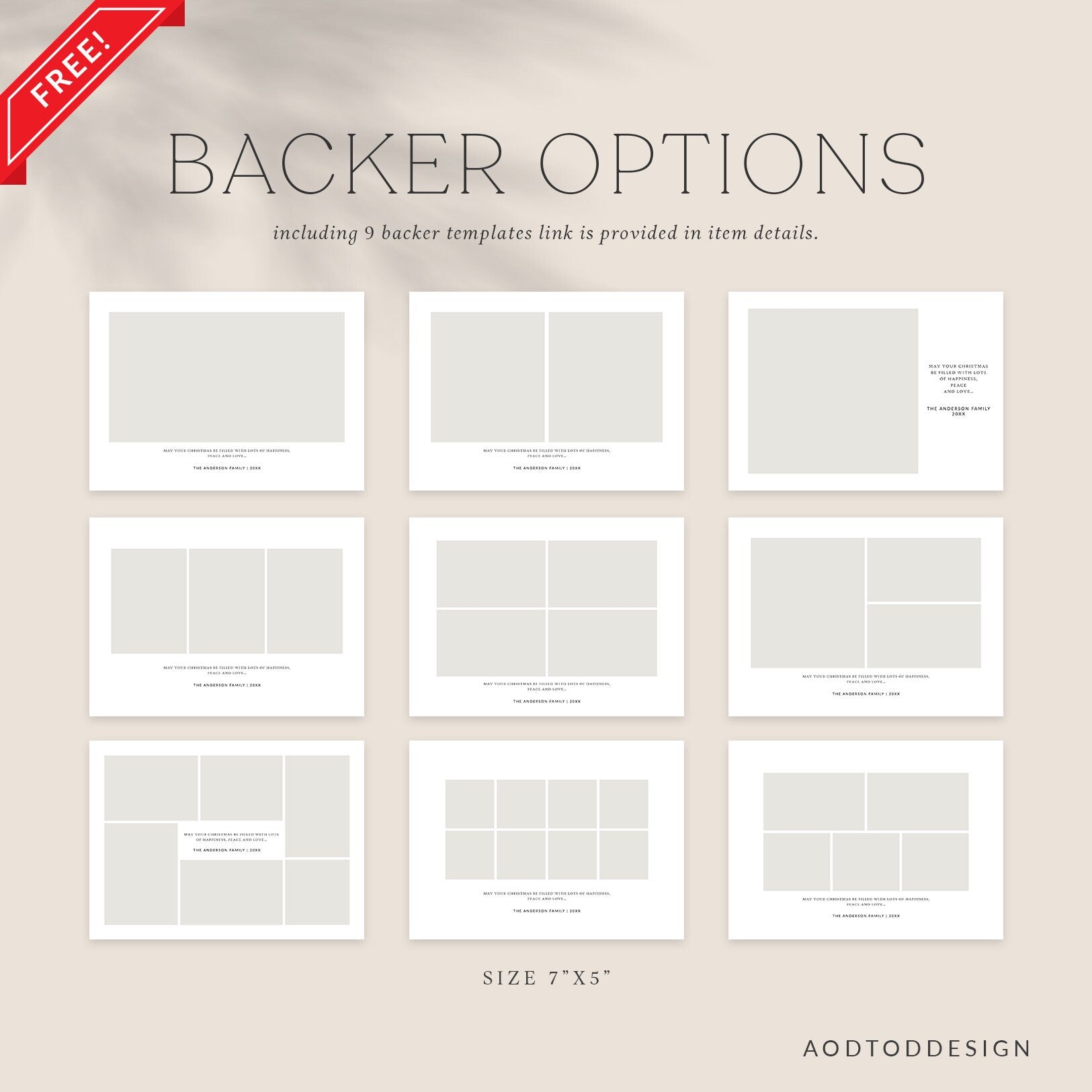 Graduation Announcement Template, Senior Card,Senior Graduation Announcement For Photography, Photoshop, PSD #Y23-SG3-PSD